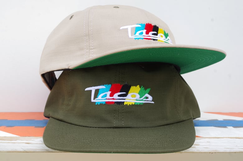 応援グッズ Tacos タコスグッズ】LOVE TACOS CAP/オフホワイト【刺繍キャップ】